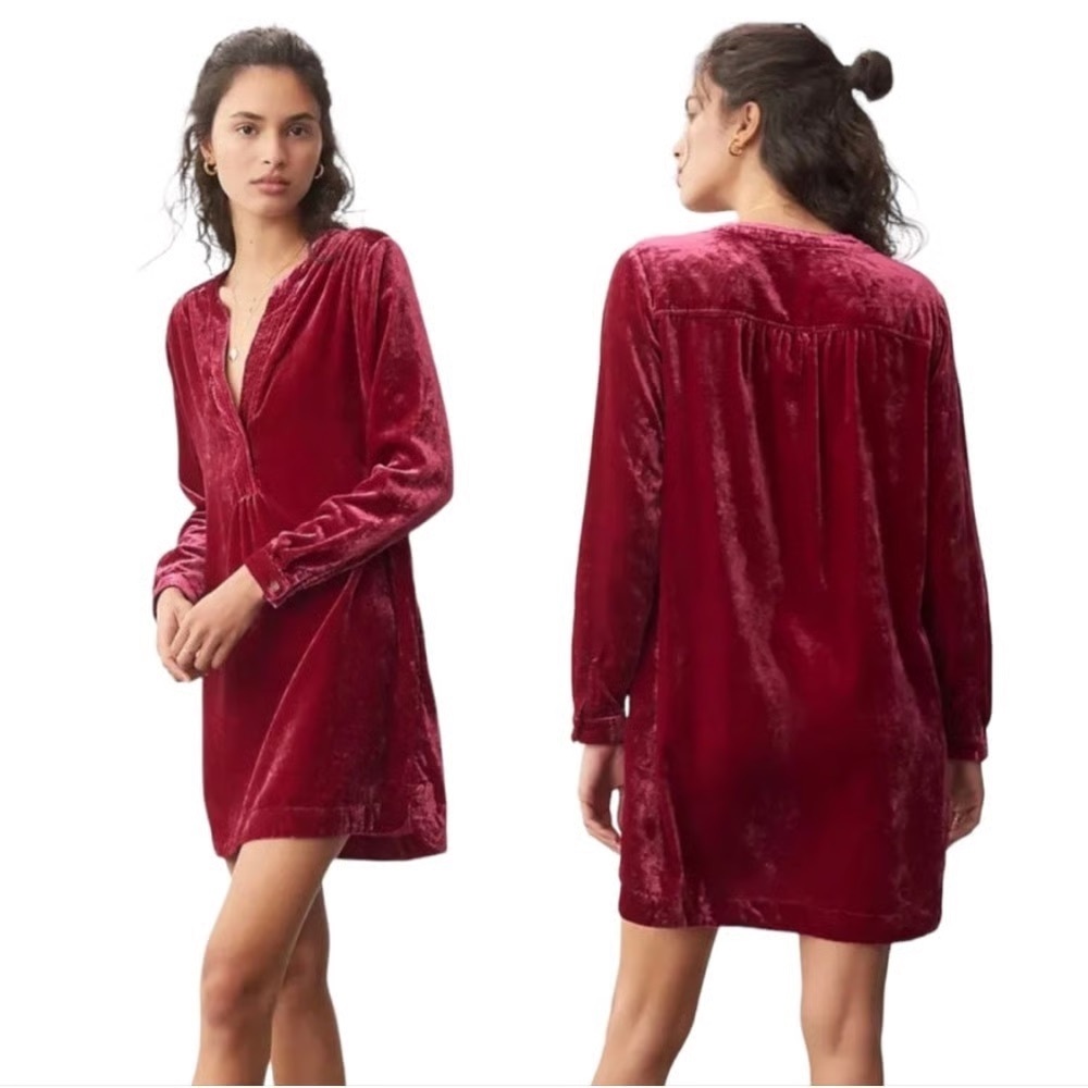 ✨ Anthropologie Magenta Dress | Bold & Effortless Chic ✨